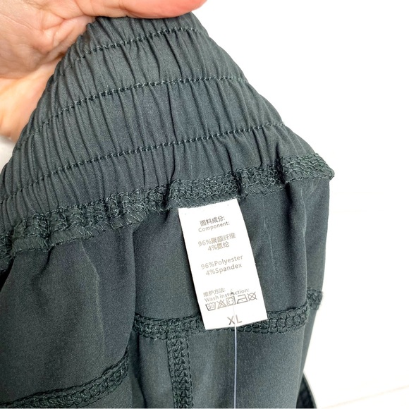 Halara NWT High Waisted Elastic Waistband Hiking Joggers Slate Blue Size XL - Picture 12 of 12